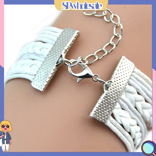 {SPwholesale} Vòng tay nhiều lớp họa tiết LOVE sành điệu cá tính cho nữ