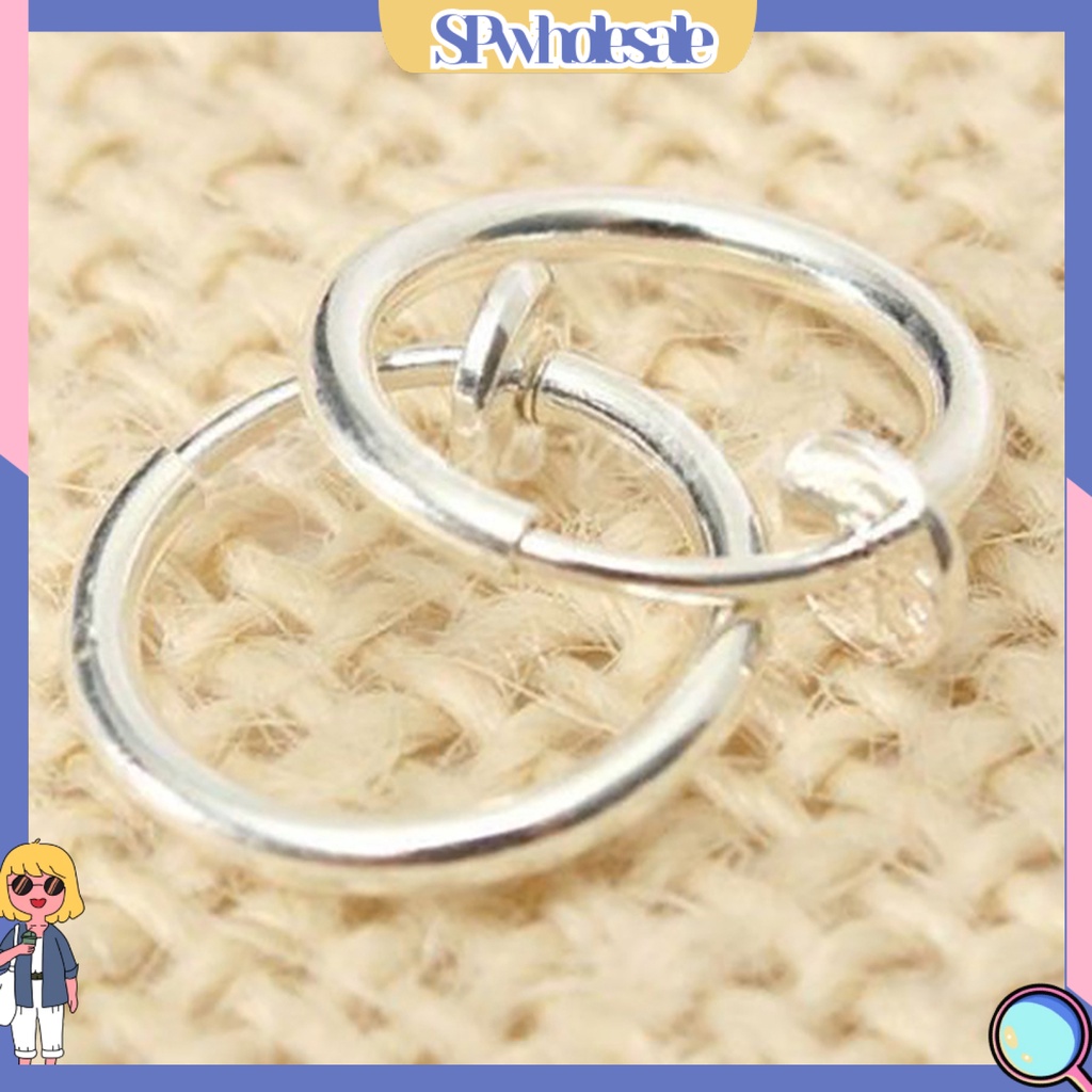 {SPwholesale} Set 8 Khuyên mũi không bấm lỗ thời trang cho nam/nữ