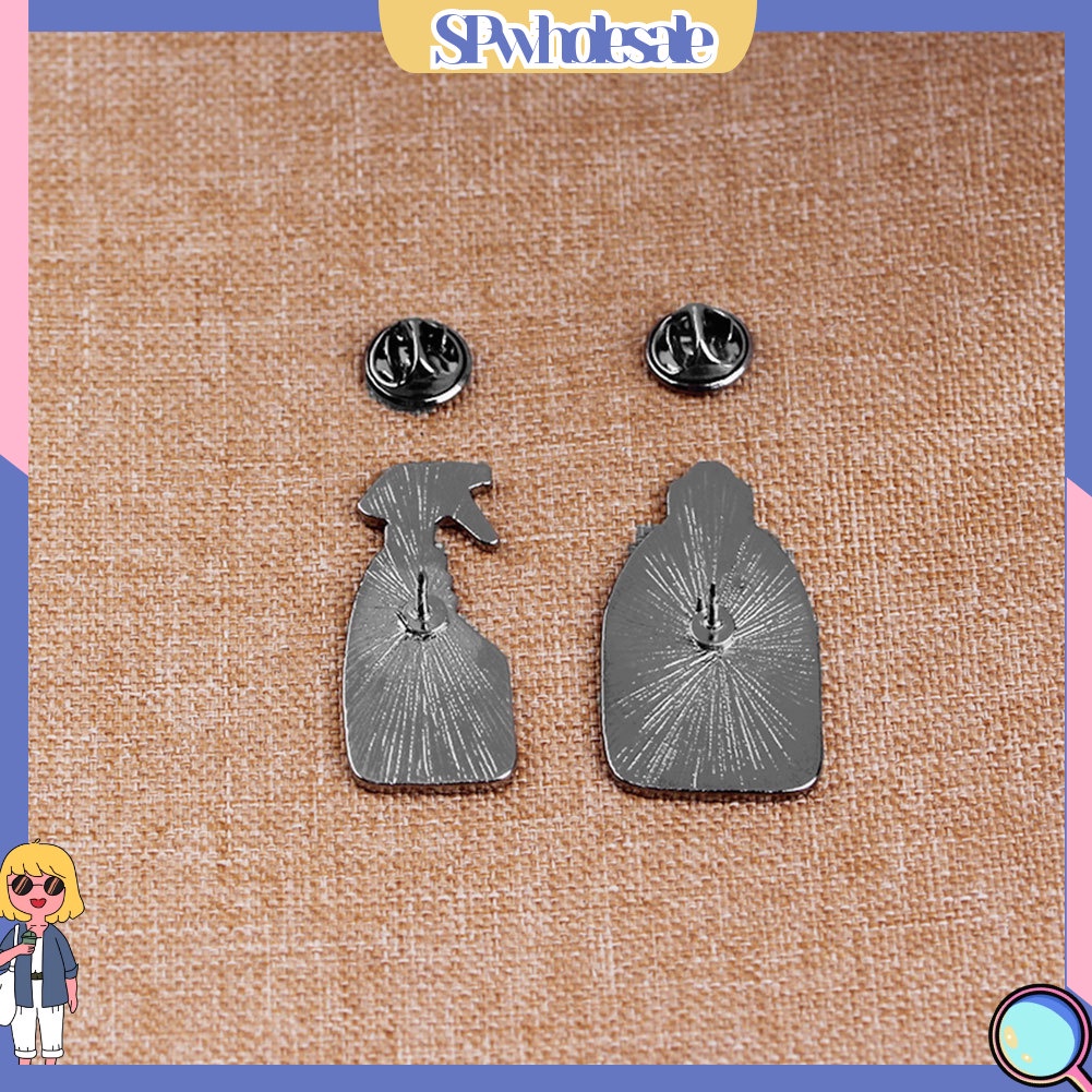 {SPwholesale} Ghim cài áo hình bình nước giặt dễ thương trang trí cho quần áo