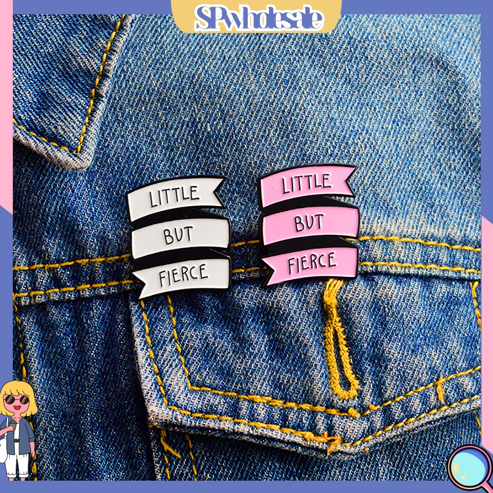 {SPwholesale} Trâm cài áo hình chữ xinh xắn cá tính