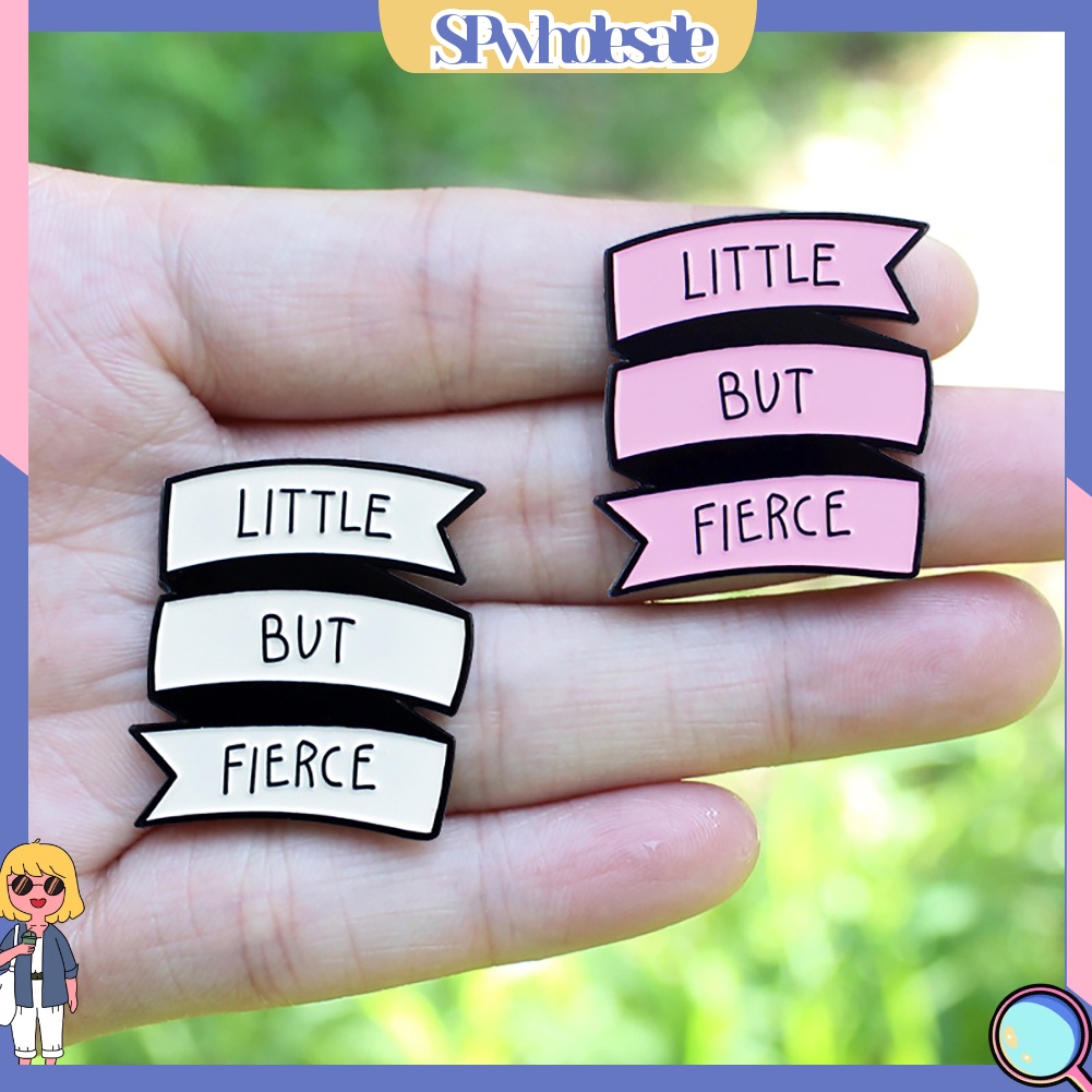 {SPwholesale} Trâm cài áo hình chữ xinh xắn cá tính