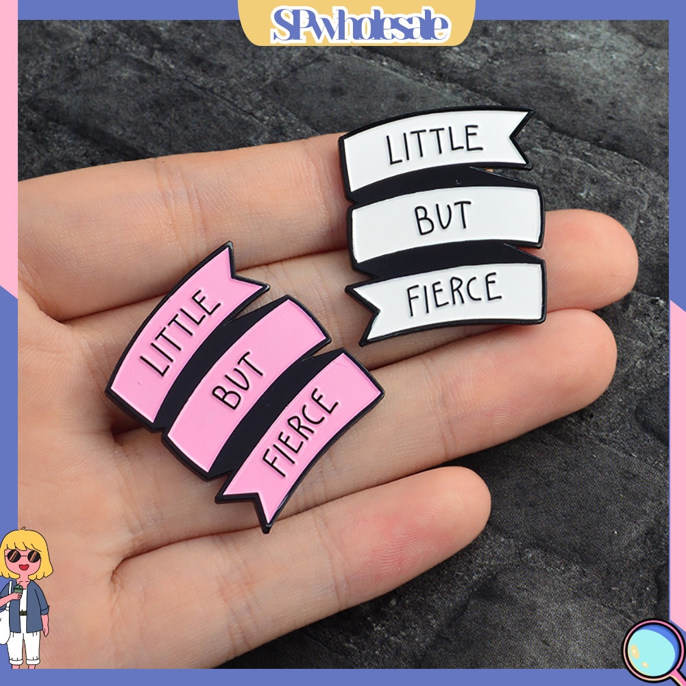 {SPwholesale} Trâm cài áo hình chữ xinh xắn cá tính