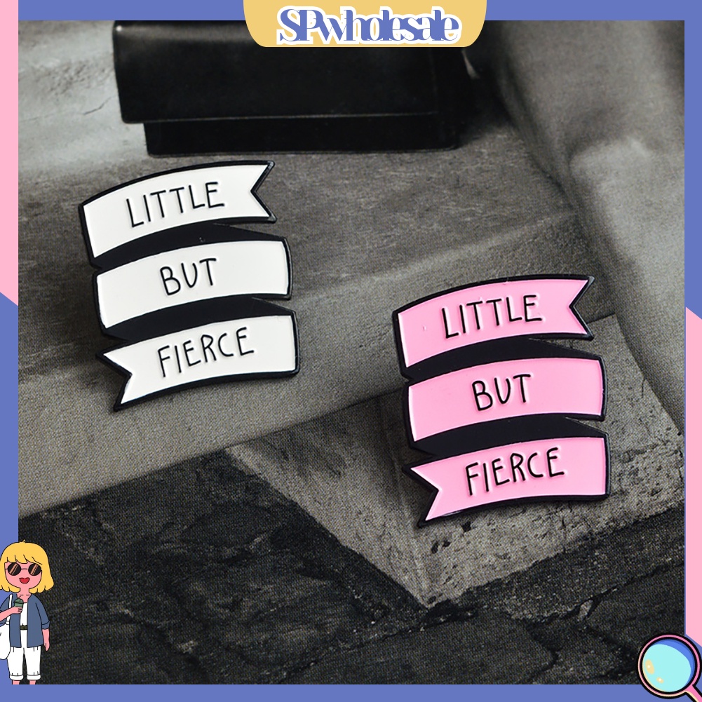 {SPwholesale} Trâm cài áo hình chữ xinh xắn cá tính