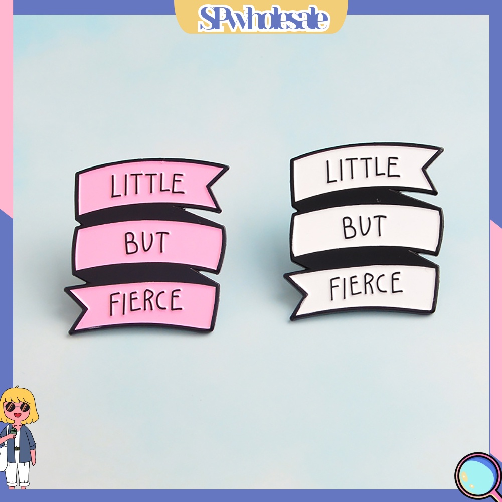 {SPwholesale} Trâm cài áo hình chữ xinh xắn cá tính