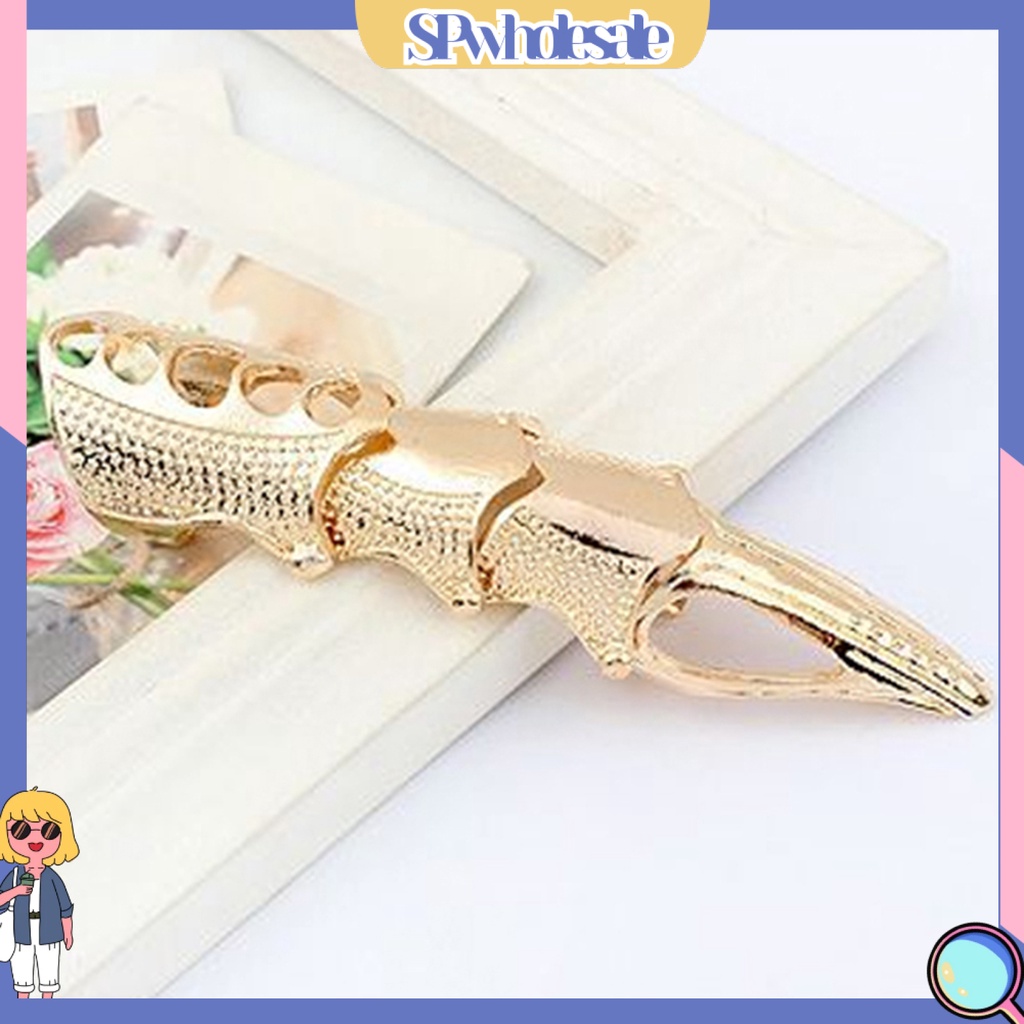 {SPwholesale} Nhẫn đeo khớp móng tay cho nam nữ phong cách Gothic độc đáo