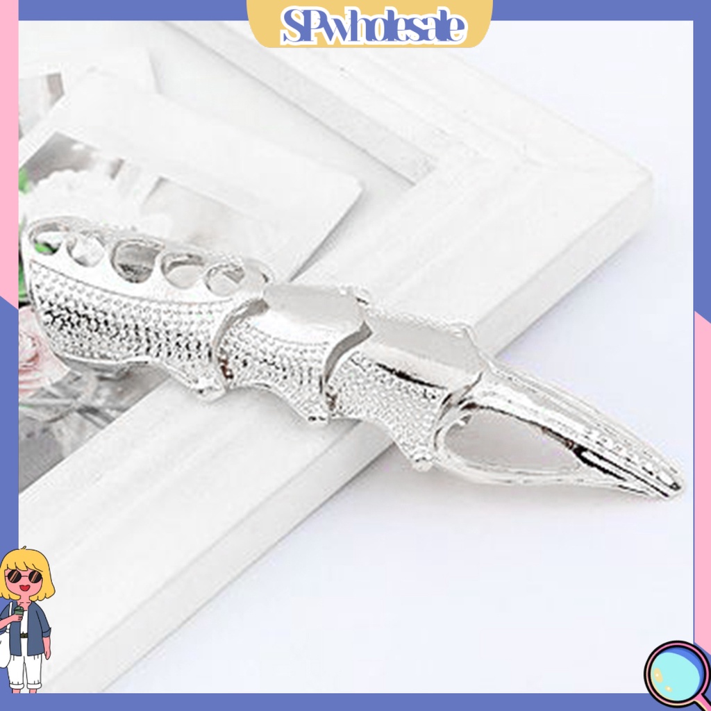{SPwholesale} Nhẫn đeo khớp móng tay cho nam nữ phong cách Gothic độc đáo