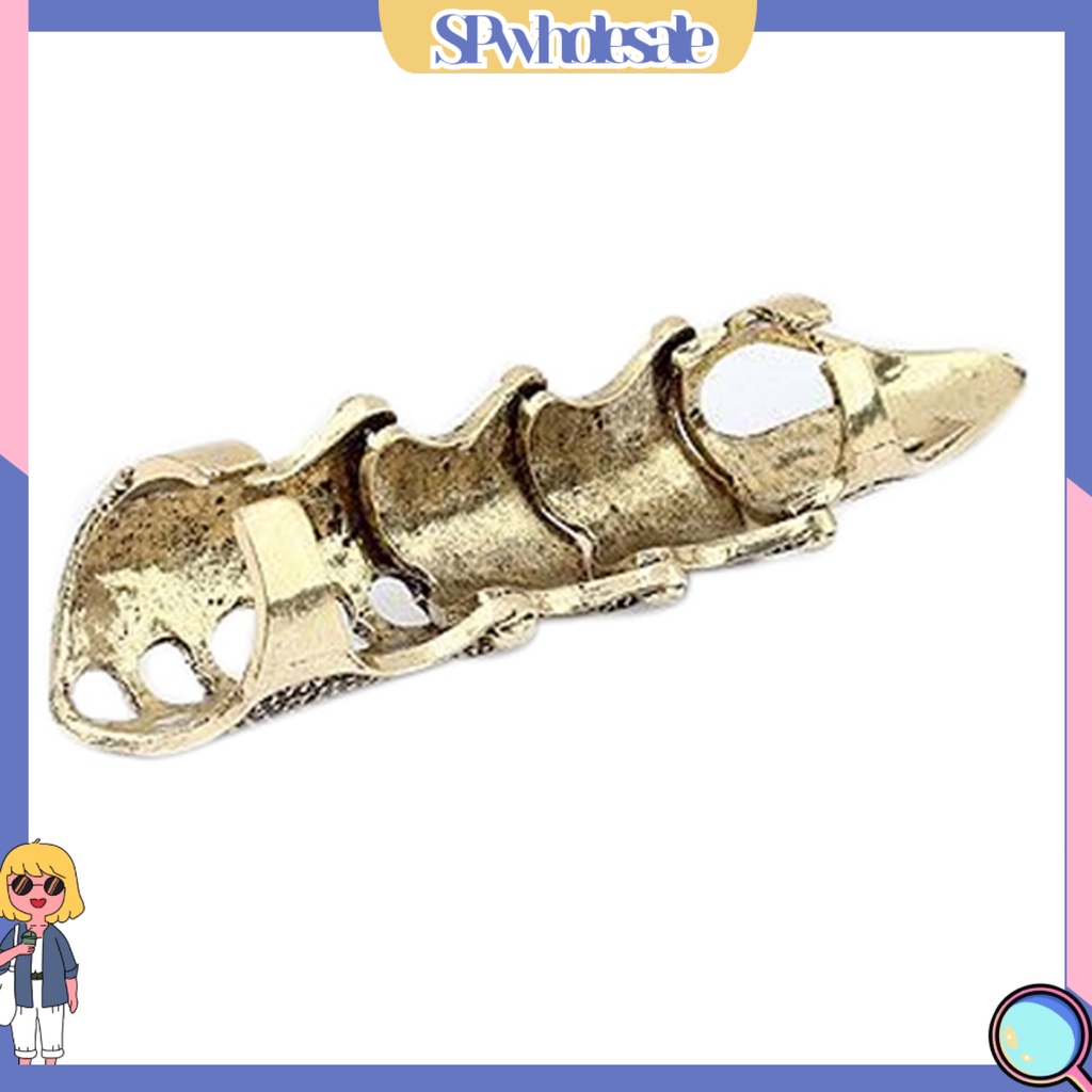 {SPwholesale} Nhẫn đeo khớp móng tay cho nam nữ phong cách Gothic độc đáo
