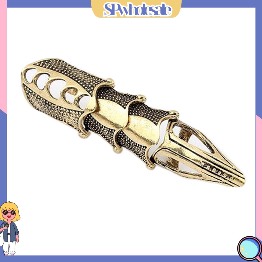{SPwholesale} Nhẫn đeo khớp móng tay cho nam nữ phong cách Gothic độc đáo