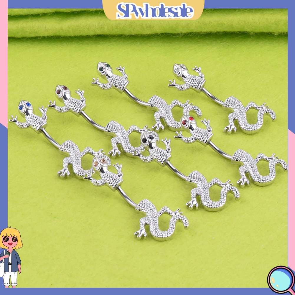 {SPwholesale} Khuyên tắc kè xỏ rốn thời trang