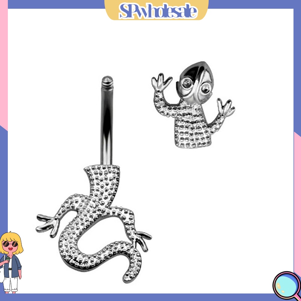 {SPwholesale} Khuyên tắc kè xỏ rốn thời trang