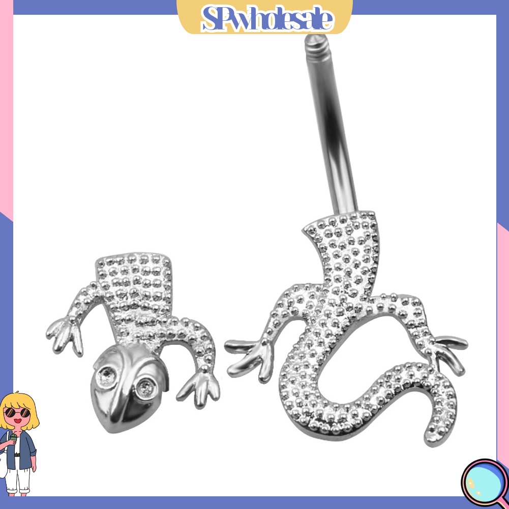 {SPwholesale} Khuyên tắc kè xỏ rốn thời trang