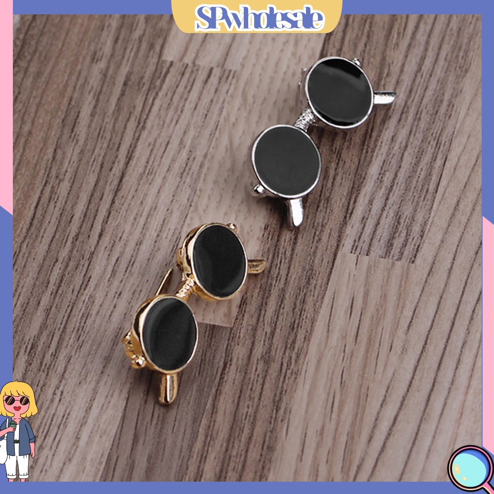 [SPwholesale] Cài áo hình mắt kính tròn độc đáo thời trang cho nam