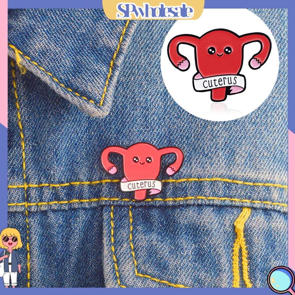 {SPwholesale} Ghim cài áo hình dạng độc đáo trang trí quần áo thời trang