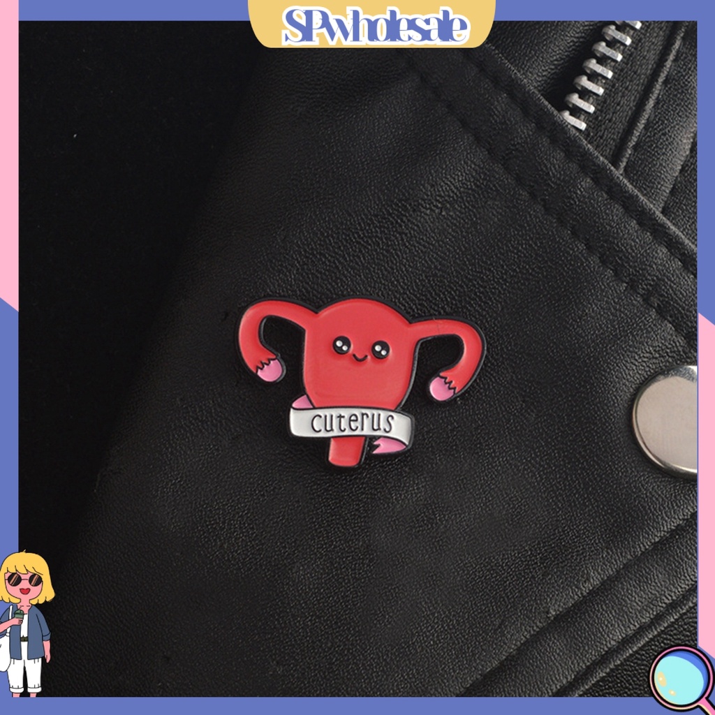 {SPwholesale} Ghim cài áo hình dạng độc đáo trang trí quần áo thời trang