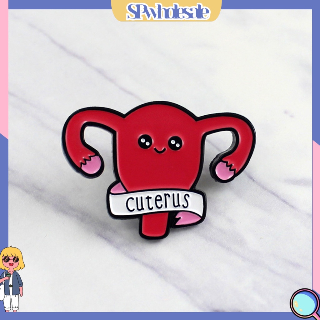 {SPwholesale} Ghim cài áo hình dạng độc đáo trang trí quần áo thời trang