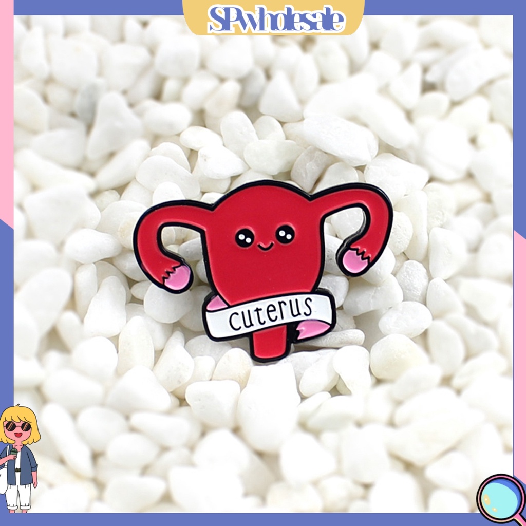 {SPwholesale} Ghim cài áo hình dạng độc đáo trang trí quần áo thời trang