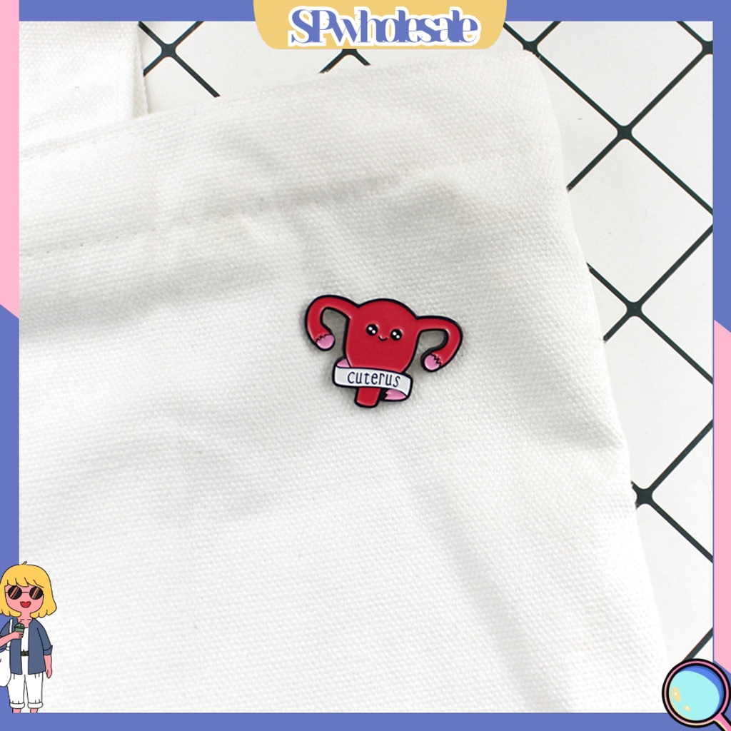 {SPwholesale} Ghim cài áo hình dạng độc đáo trang trí quần áo thời trang