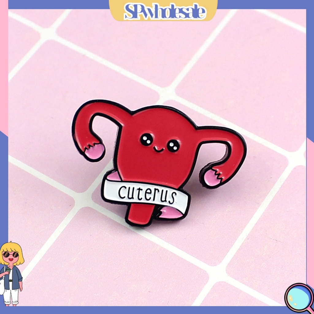 {SPwholesale} Ghim cài áo hình dạng độc đáo trang trí quần áo thời trang