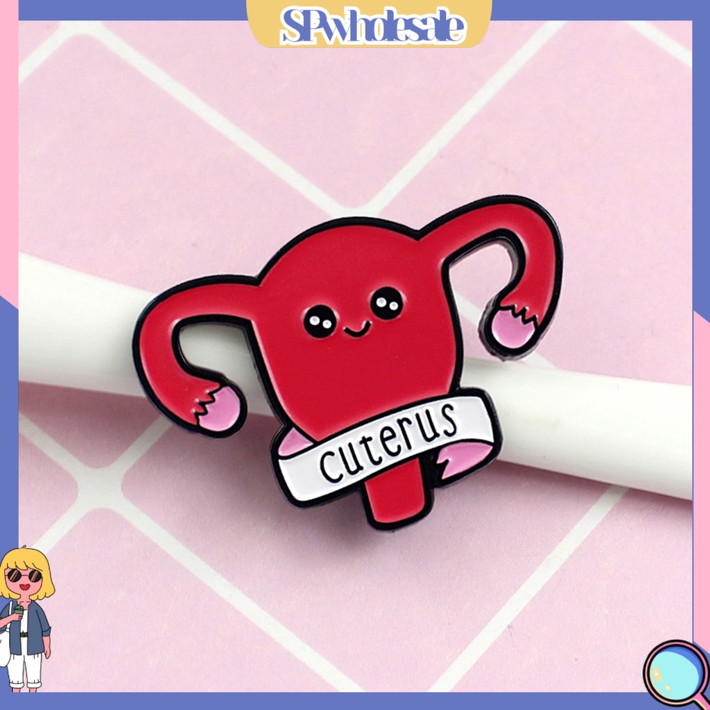 {SPwholesale} Ghim cài áo hình dạng độc đáo trang trí quần áo thời trang