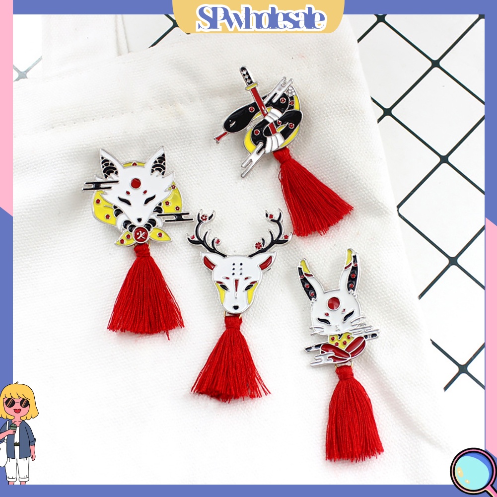 {SPwholesale} Ghim cài áo tráng men hình động vật nhiều kiểu tùy chọn dành cho nam và nữ