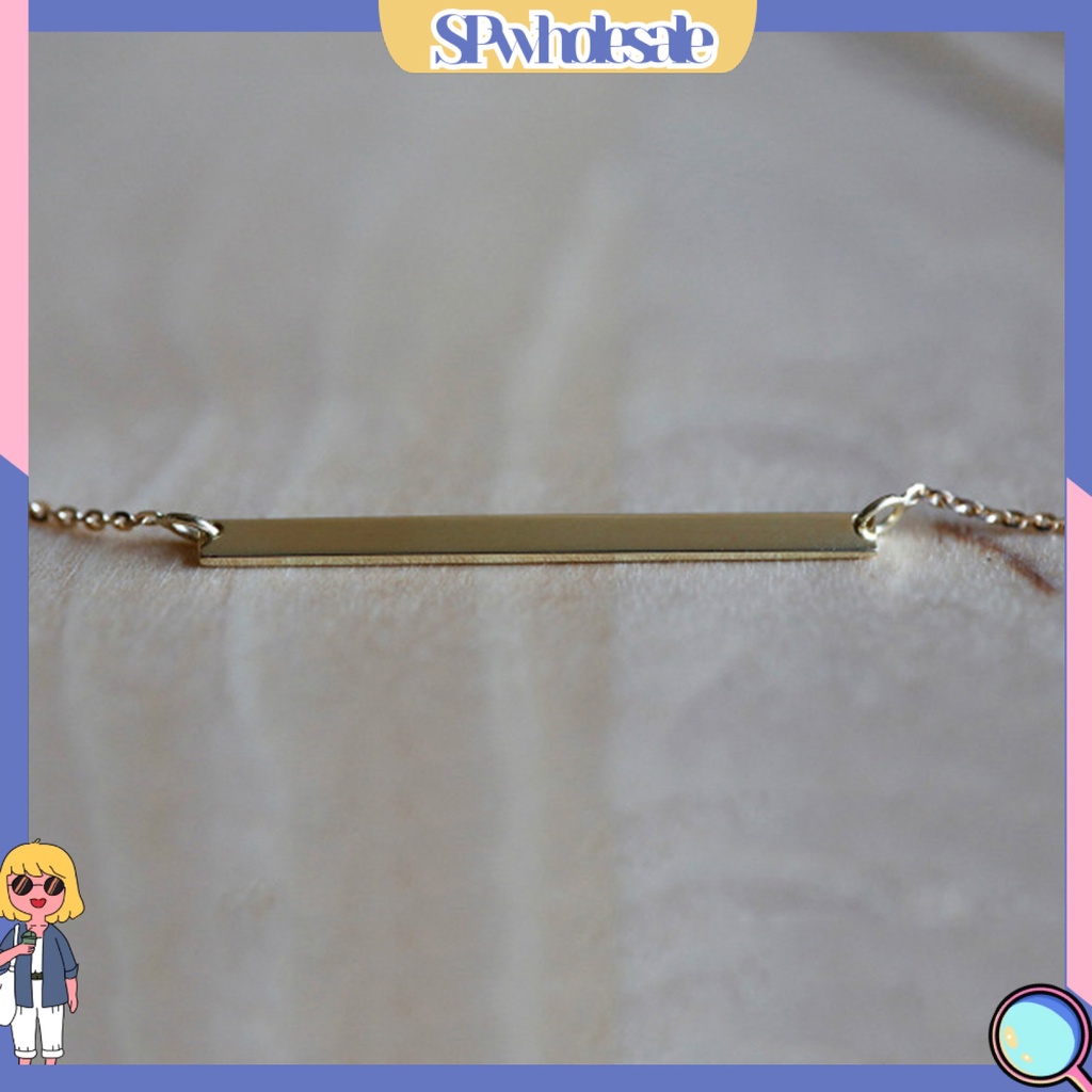 {SPwholesale} Vòng tay kim loại kiểu dáng đơn giản thời trang cho nữ