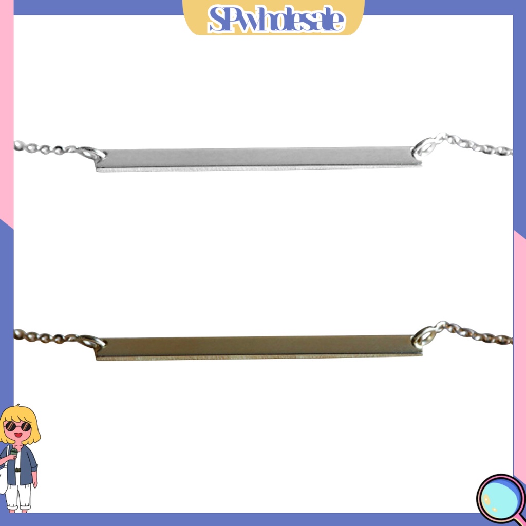 {SPwholesale} Vòng tay kim loại kiểu dáng đơn giản thời trang cho nữ