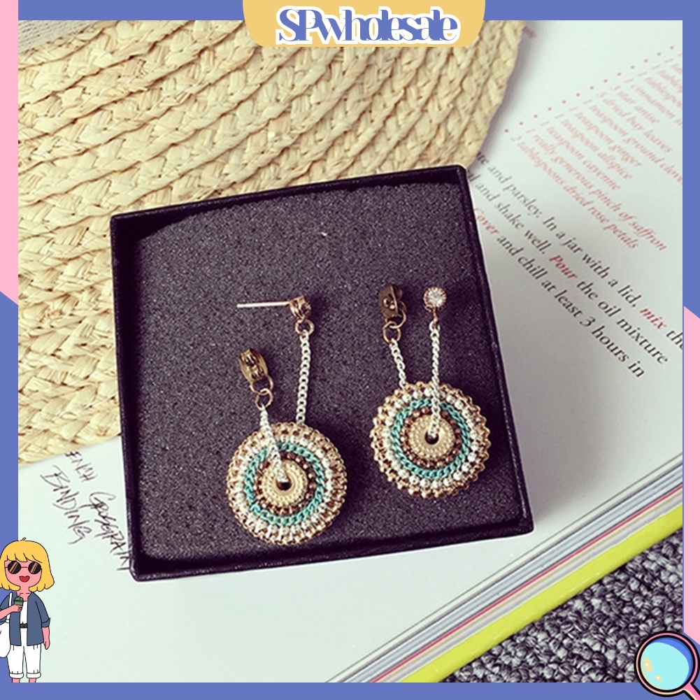 [SPwholesale] Khuyên tai đính đá phong cách Bohemian dành cho nữ