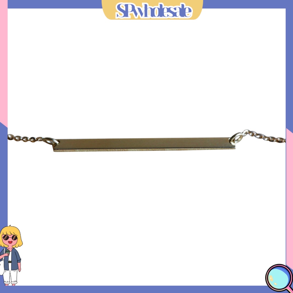 {SPwholesale} Vòng tay kim loại kiểu dáng đơn giản thời trang cho nữ