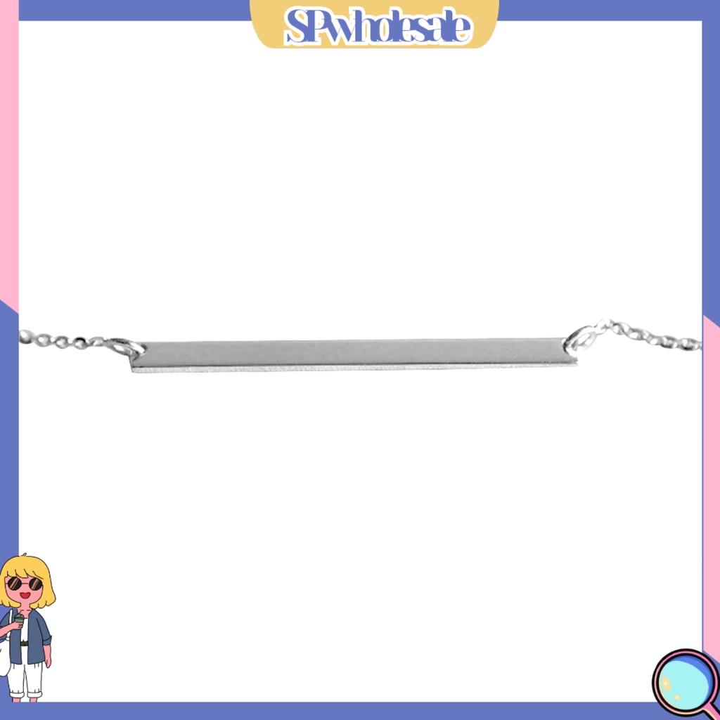 {SPwholesale} Vòng tay kim loại kiểu dáng đơn giản thời trang cho nữ