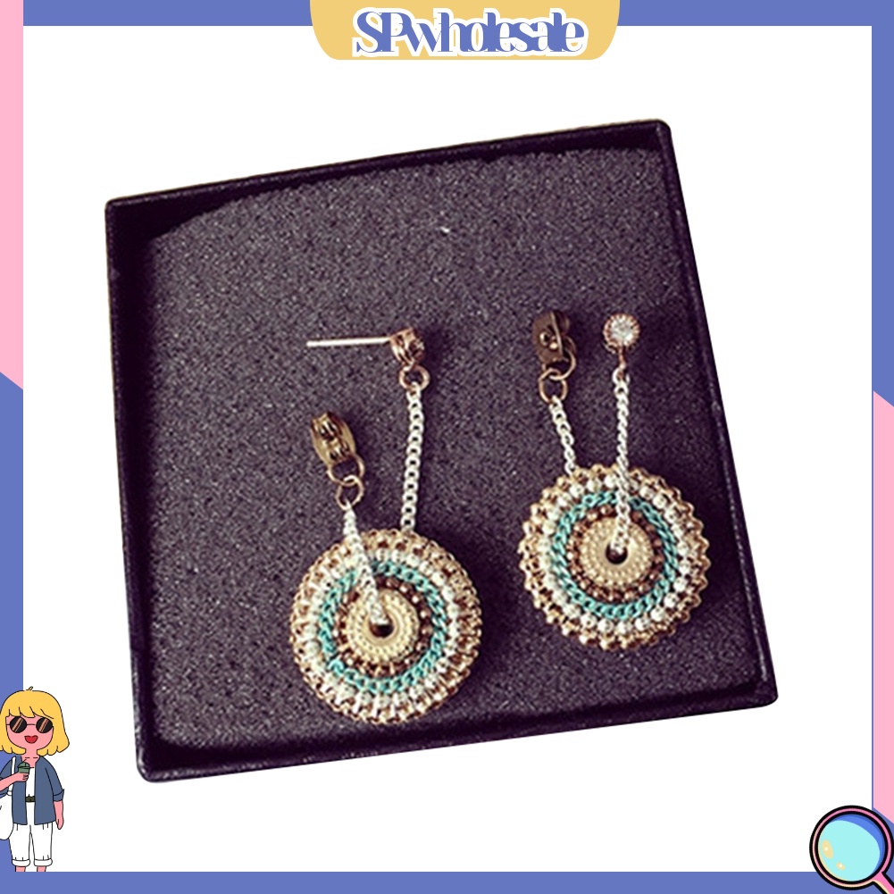 [SPwholesale] Khuyên tai đính đá phong cách Bohemian dành cho nữ