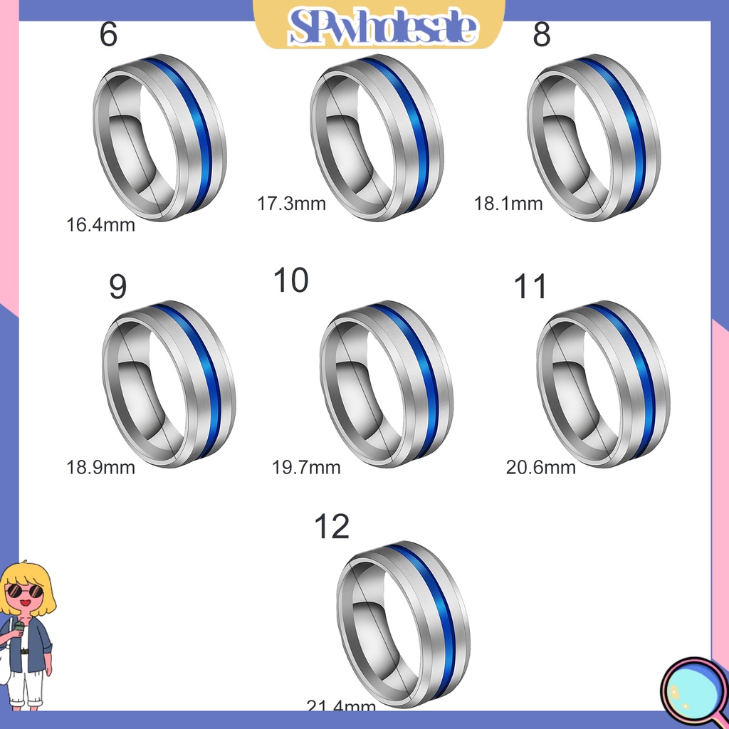 {SPwholesale} Nhẫn đính đá 2 màu thời trang sành điệu cho nam và nữ