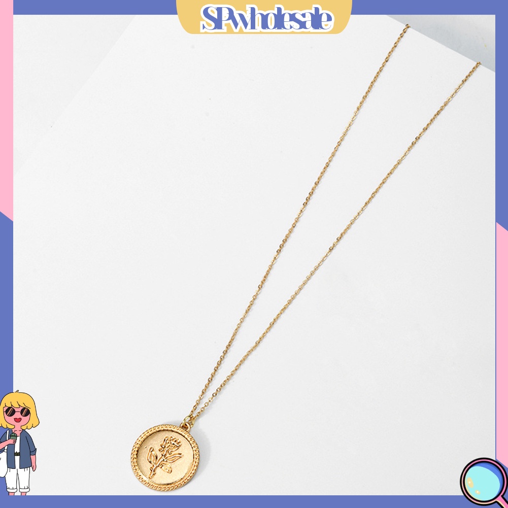 {SPwholesale} Dây chuyền hoa hồng phong cách vintage thời trang cho nữ