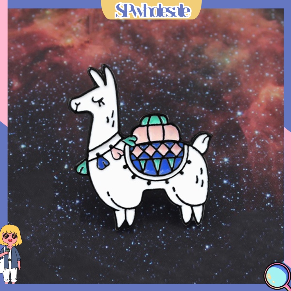 {SPwholesale} Ghim cài trang trí quần áo họa tiết hoạt hình động vật dễ thương ngộ nghĩnh