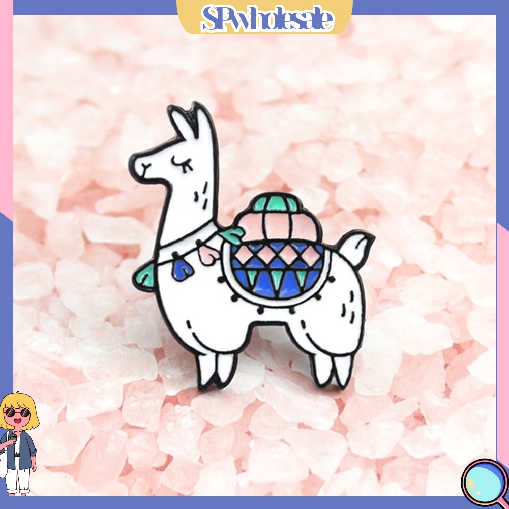 {SPwholesale} Ghim cài trang trí quần áo họa tiết hoạt hình động vật dễ thương ngộ nghĩnh