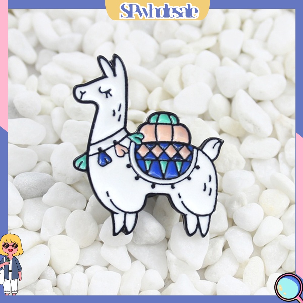 {SPwholesale} Ghim cài trang trí quần áo họa tiết hoạt hình động vật dễ thương ngộ nghĩnh