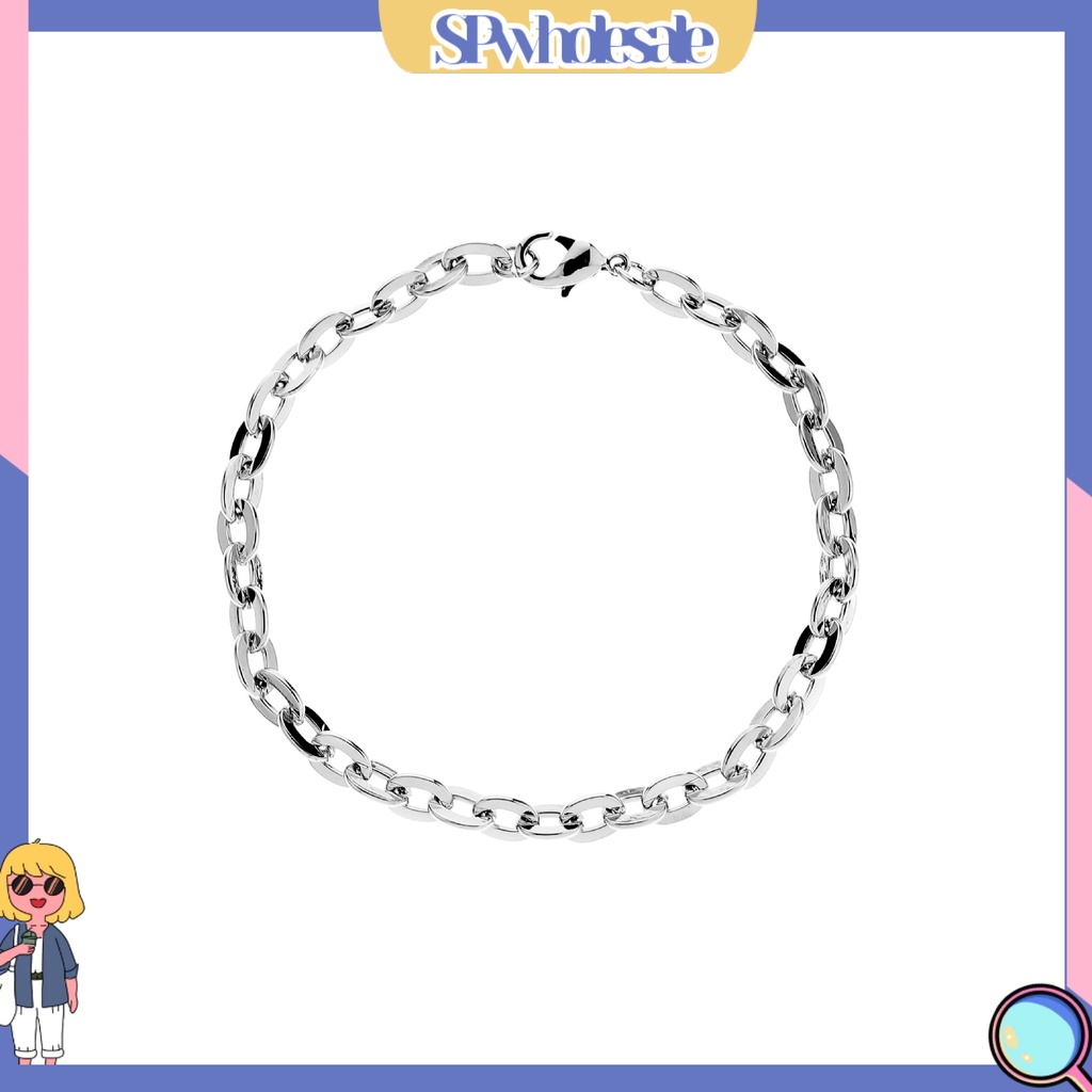 [SPwholesale] Vòng tay kim loại thiết kế đơn giản phong cách thời trang Unisex