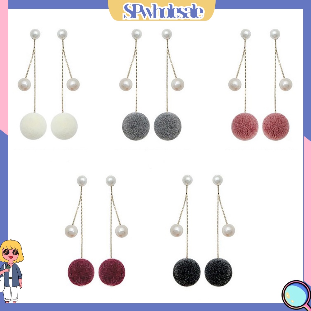 {SPwholesale} Khuyên tai nữ trang dáng dài tạo hình độc đáo