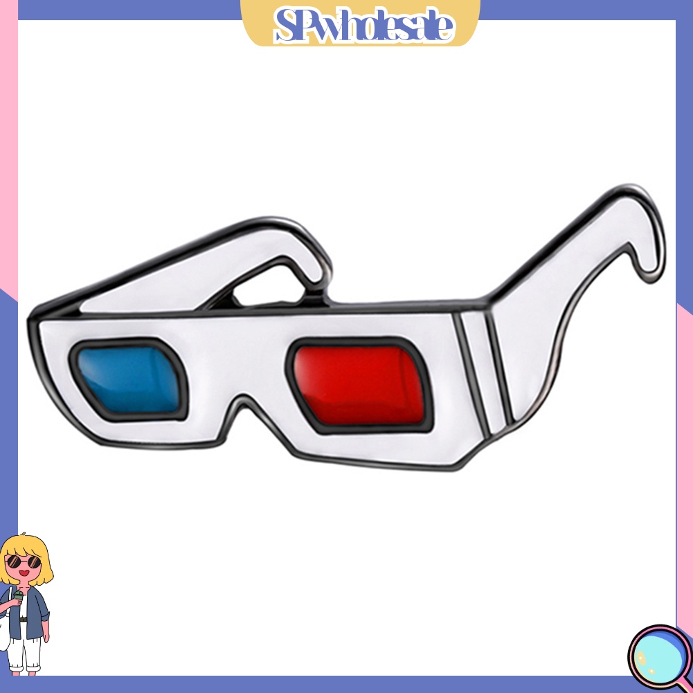 {SPwholesale} Bộ 3 trâm cài áo hợp kim hoạ tiết hoạt hình xinh xắn