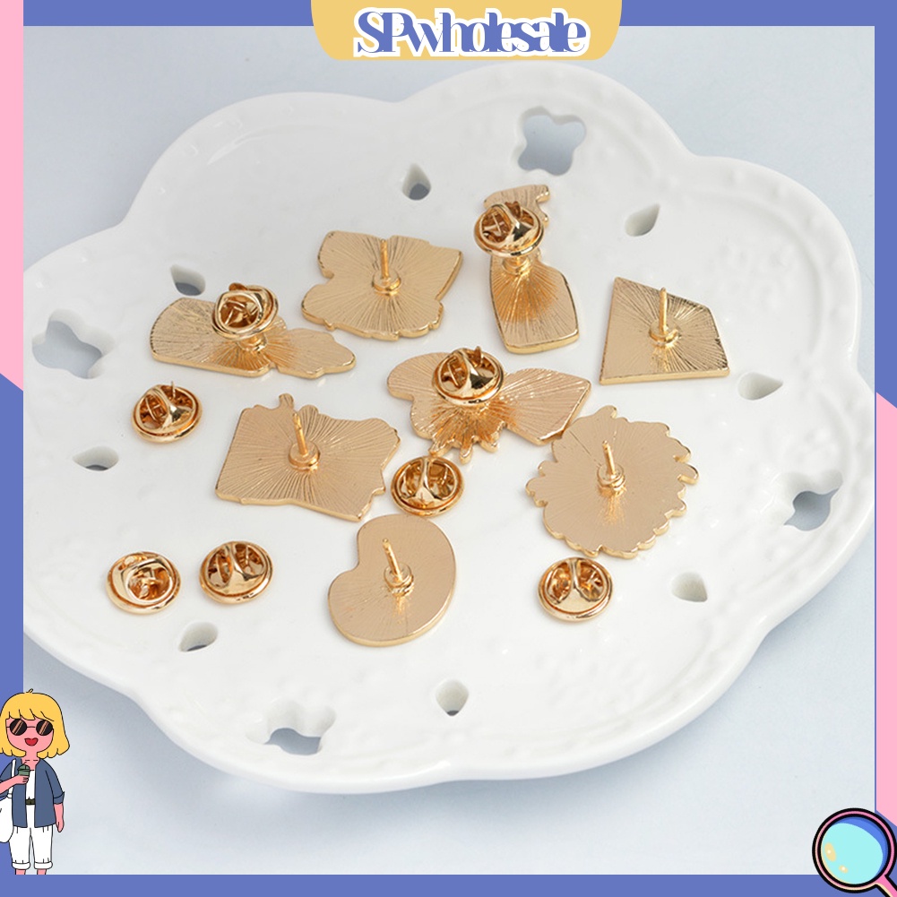 {SPwholesale} Huy hiệu cài áo trang trí nhiều kiểu dáng tùy chọn đáng yêu tiện lợi