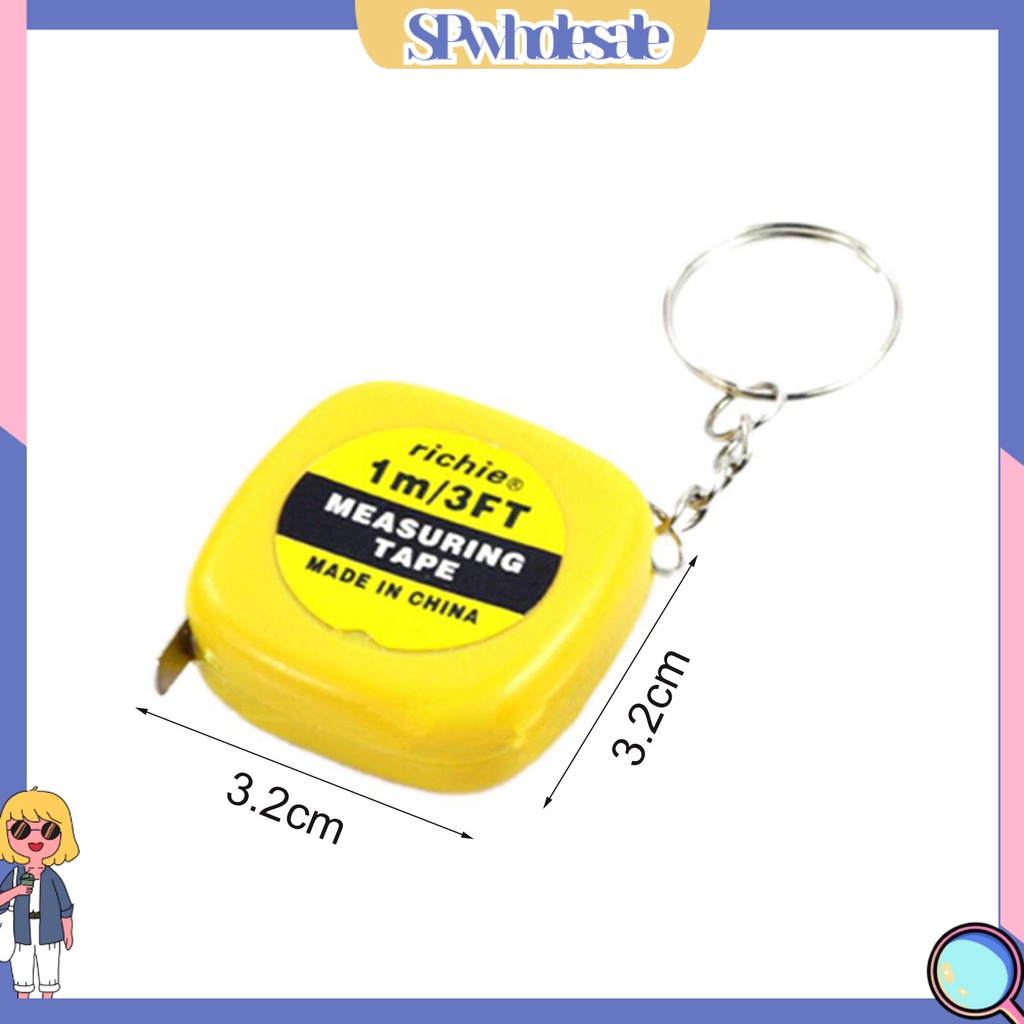 {SPwholesale} Móc khóa mini dây rút 1M / 3FT dễ dàng thu gọn