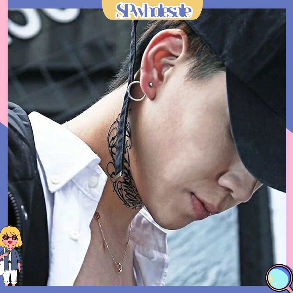 {SPwholesale} Khuyên tai hình tròn đơn giản thời trang cho nữ