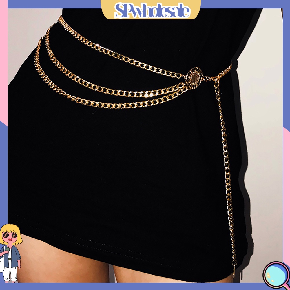 {SPwholesale} Dây chuyền đeo hông tua rua phong cách Boho