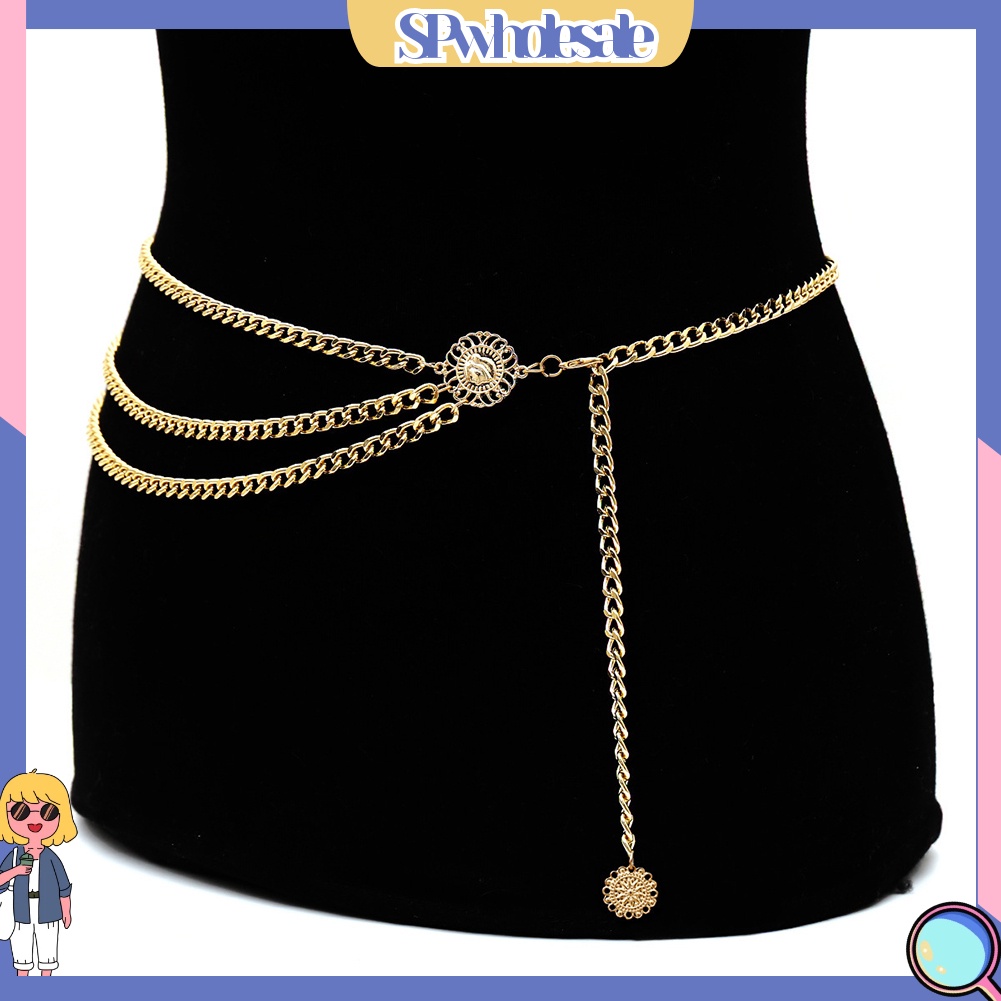 {SPwholesale} Dây chuyền đeo hông tua rua phong cách Boho