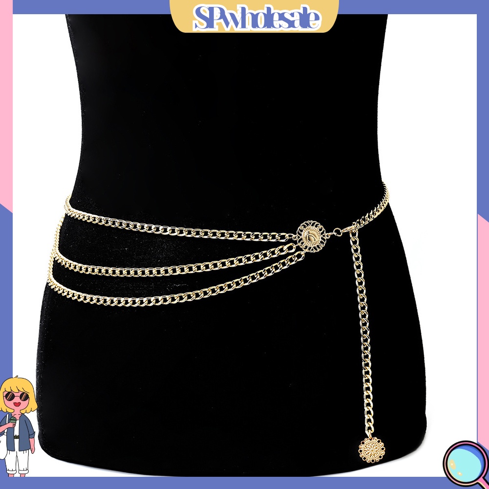 {SPwholesale} Dây chuyền đeo hông tua rua phong cách Boho