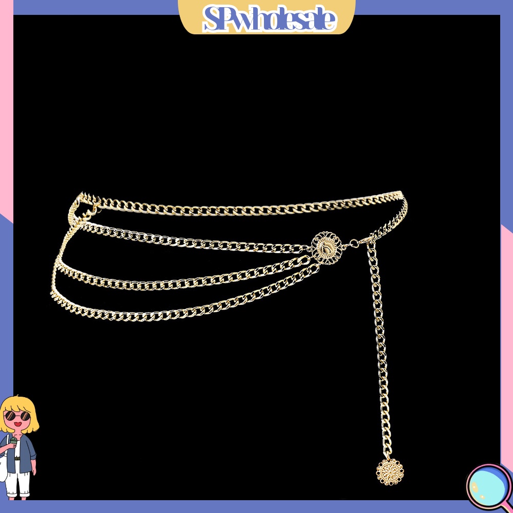 {SPwholesale} Dây chuyền đeo hông tua rua phong cách Boho