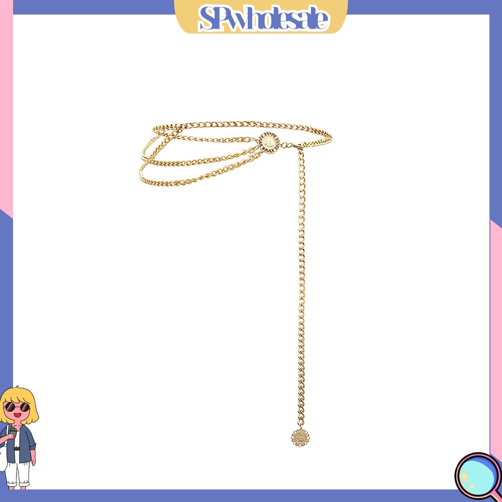 {SPwholesale} Dây chuyền đeo hông tua rua phong cách Boho