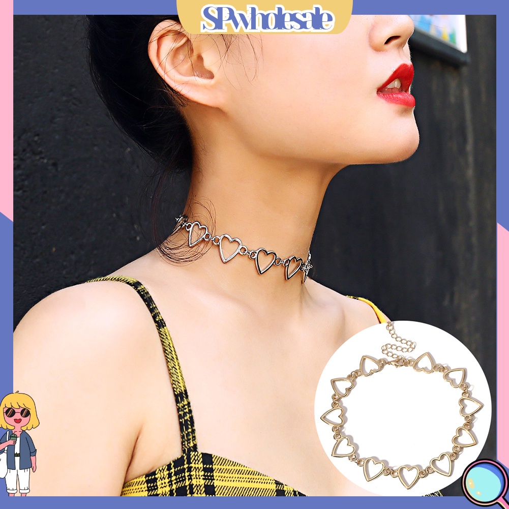 {SPwholesale} Vòng cổ choker hình trái tim thời trang nữ cá tính