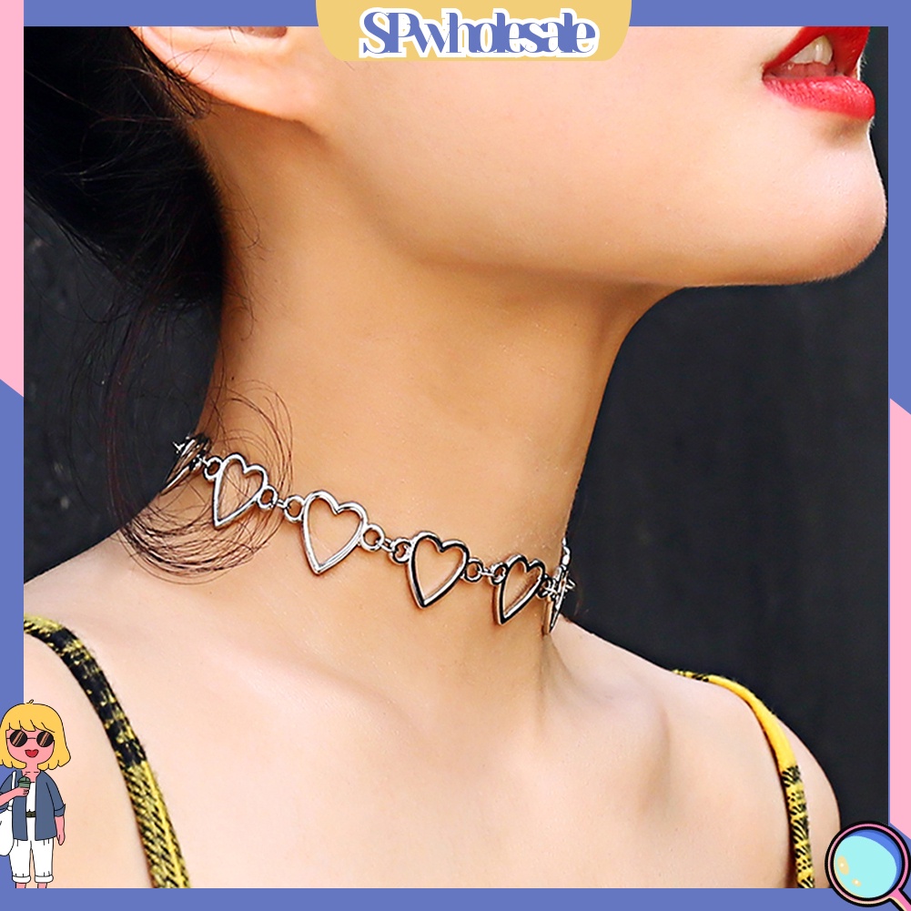 {SPwholesale} Vòng cổ choker hình trái tim thời trang nữ cá tính