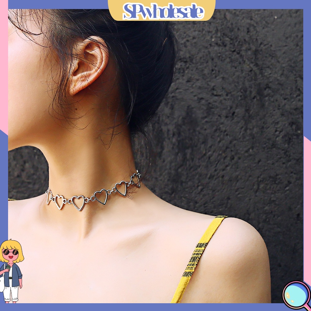 {SPwholesale} Vòng cổ choker hình trái tim thời trang nữ cá tính