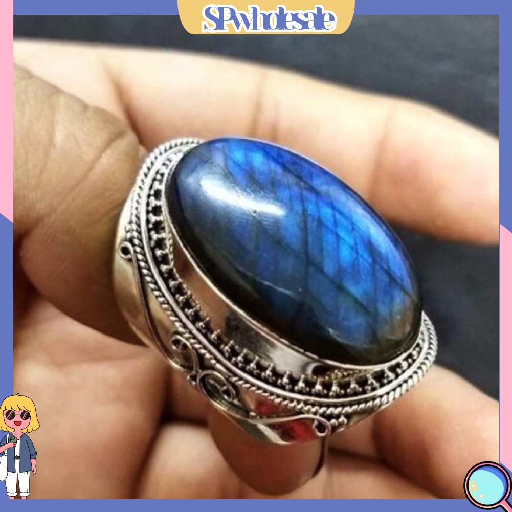 {SPwholesale} Nhẫn đính hôn kiểu dáng retro thời trang cao cấp cho nam